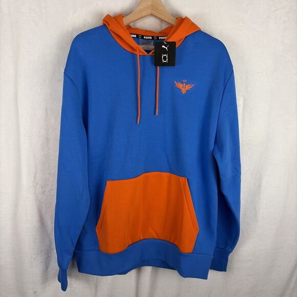 Puma Lamelo Ball Melo Colorblock Men’s Basketball Hoodie Size Large NWT - Picture 1 of 9